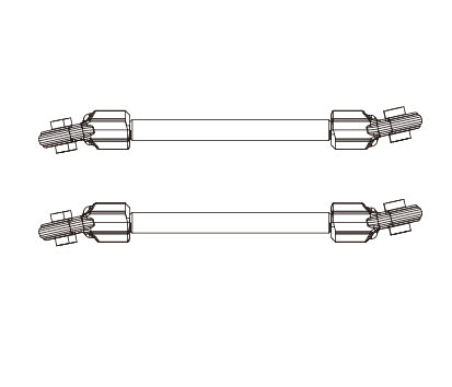 MJX HYPER GO H12Y Front Upper Suspension Link - Part Number P12Y16FU