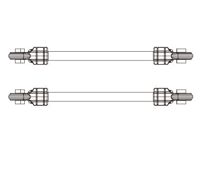 MJX HYPER GO H12Y Rear Lower Suspension Link - Part Number P12Y16RL
