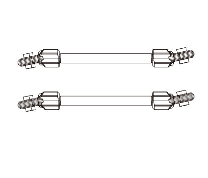 MJX HYPER GO H12Y Rear Upper Suspension Link - Part Number P12Y16RU