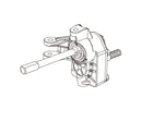 MJX HYPER GO H12Y Front Left Axle Assembly - Part Number P12YSA02