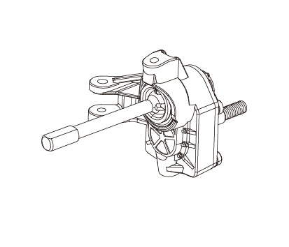MJX HYPER GO H12Y Front Left Axle Assembly - Part Number P12YSA02