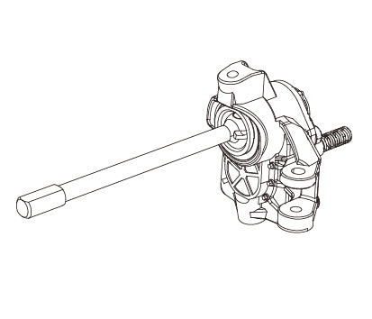 MJX HYPER GO H12Y Front Right Axle Assembly - Part Number P12YSA03
