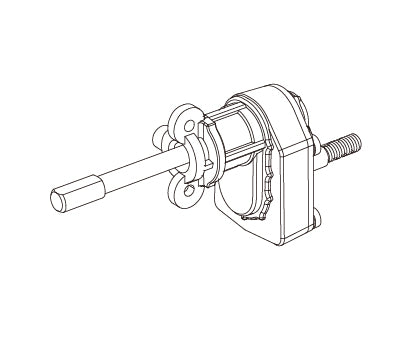 MJX HYPER GO H12Y Rear Left Axle Assembly - Part Number P12YSB02