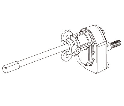 MJX HYPER GO H12Y Rear Right Axle Assembly - Part Number P12YSB03