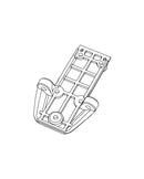 MJX Hyper Go 14207 & 14208 Rear Chassis Brace - Part Number P14318R