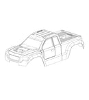 MJX Hyper Go 20208 Replacement Clipless Body Shell - Part Number P2001B