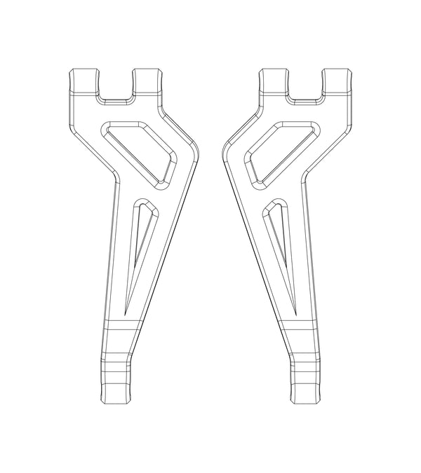 MJX Hyper Go 20208 Rear Upper Suspension Arms - Part Number P2024