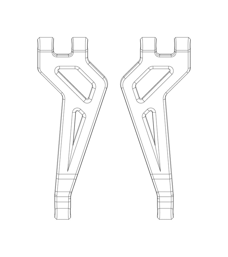 MJX Hyper Go 20208 Rear Upper Suspension Arms - Part Number P2024