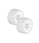 MJX Hyper Go 20208 Wheels with Tyres (2 Pack) - Part Number P2030