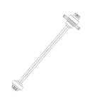 MJX Hyper Go 20208 Center Drive Rod and Gears - Part Number P2040