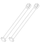 MJX Hyper Go 20208 CVD Drive Shafts (2 Pack) - Part Number P2041