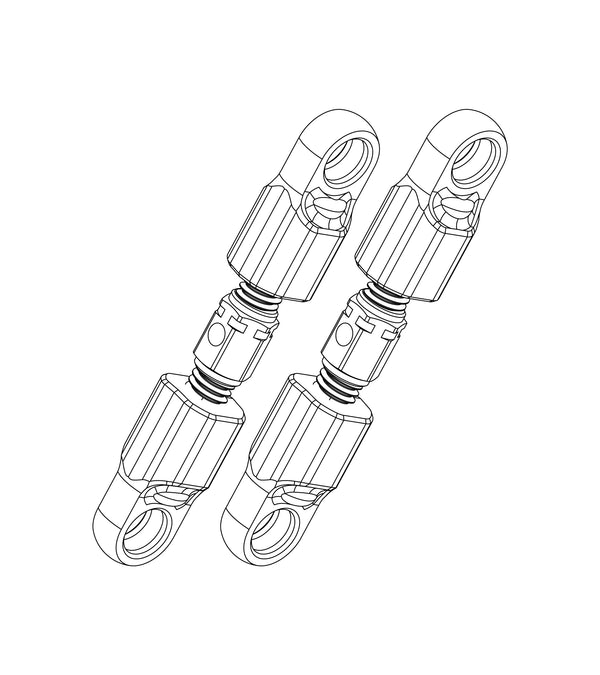 MJX Hyper Go 20208 Steering Tie-Rods (2 Pack) - Part Number P2043