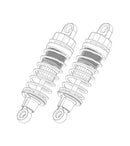 MJX Hyper Go 20208 Oil-Filled Shock Absorbers - Part Number P2050