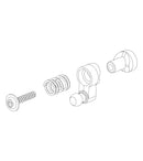 MJX Hyper Go 20208 Steering Servo Saver Assembly - Part Number P2070