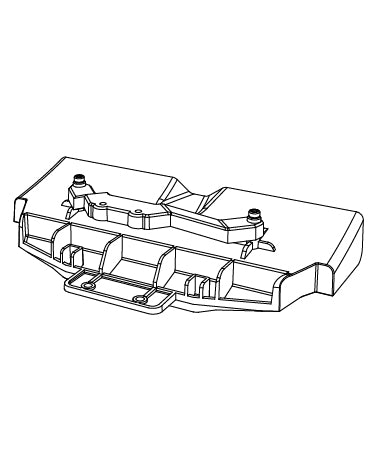 MJX Hyper Go 7303 Rear Bumper Assembly - Part Number P73110
