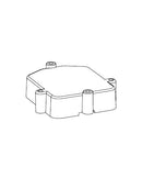 MJX Hyper Go 7303 Replacement ESC Mount - Part Number P73133