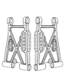 MJX Hyper Go 7303 Front Lower Suspension Arms - Part Number P73220