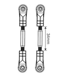 MJX Hyper Go 7303 Replacement 34mm Tie Rods (2 Pack) - Part Number P73240
