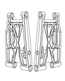 MJX Hyper Go 7303 Rear Lower Suspension Arms - Part Number P73250