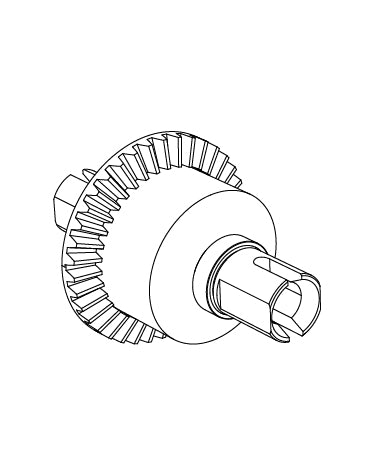 MJX Hyper Go 7303 Replacement Rear Differential - Part Number P73420R