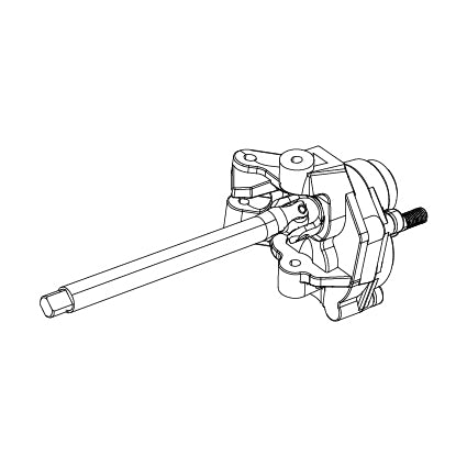 MJX H8H All-Rock Right Front Axle Assembly - Part Number P8HSA03