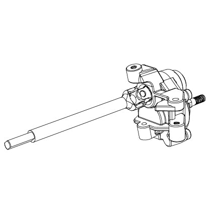 MJX Hyper Go H8P Left Front Portal Axle Assembly - Part Number P8PAFL