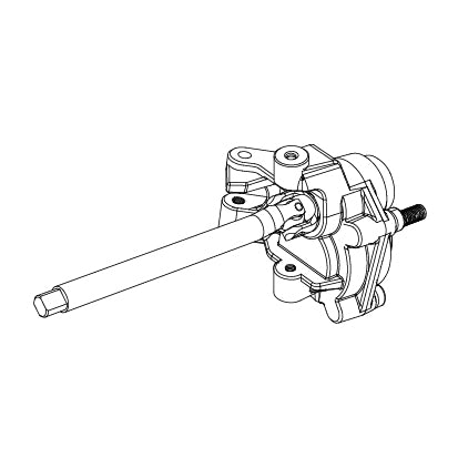 MJX Hyper Go H8P Right Front Portal Axle Assembly - Part Number P8PAFR