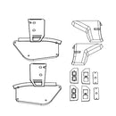 MJX Hyper Go H8P Rear LED Light Set - Part Number P8PB10