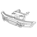 MJX Hyper Go H8P Front Bumper with Magnets - Part Number P8PV01