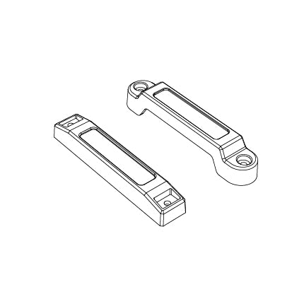 MJX Hyper Go H8P Front & Rear Skid Plate Chassis Rails - Part Number P8PV15