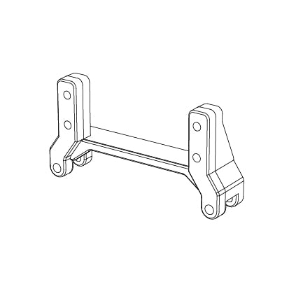 MJX Hyper Go H8P Steering Servo Mount Bracket Part - Part Number P8PV17