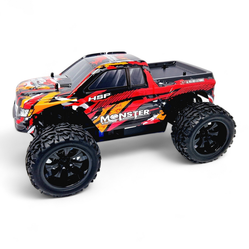 HSP Bronto Pro Brushless 1:10 Scale Off-Road Monster Truck  (3S 11.1v LiPo Version)