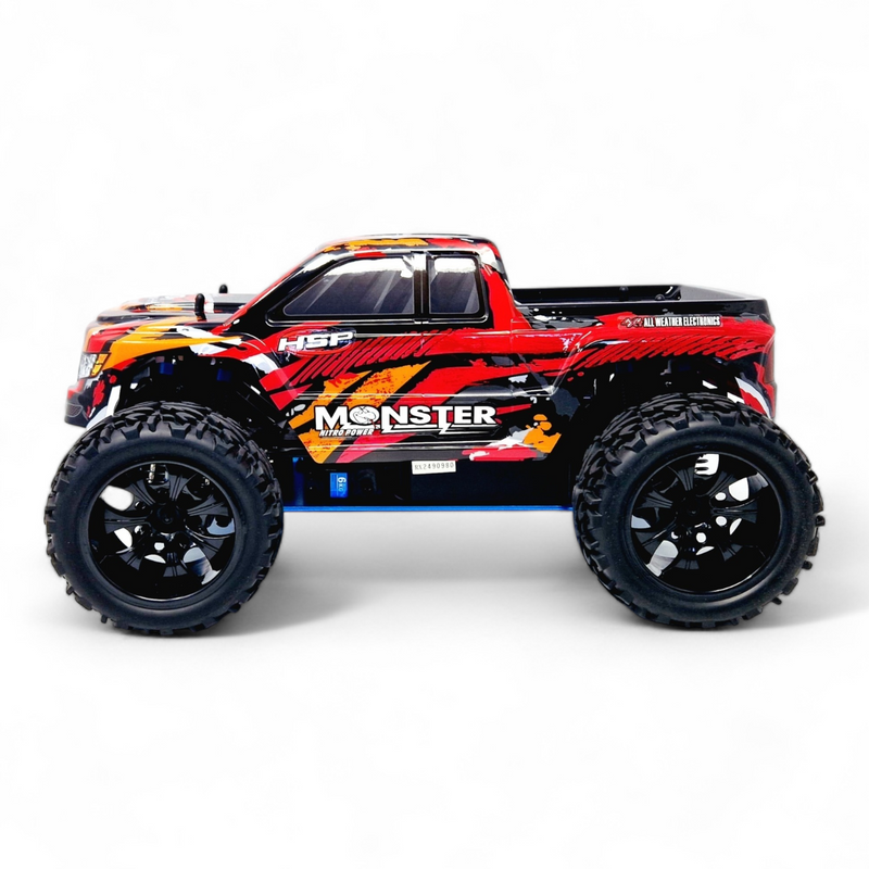 HSP Bronto Pro Brushless 1:10 Scale Off-Road Monster Truck  (3S 11.1v LiPo Version)