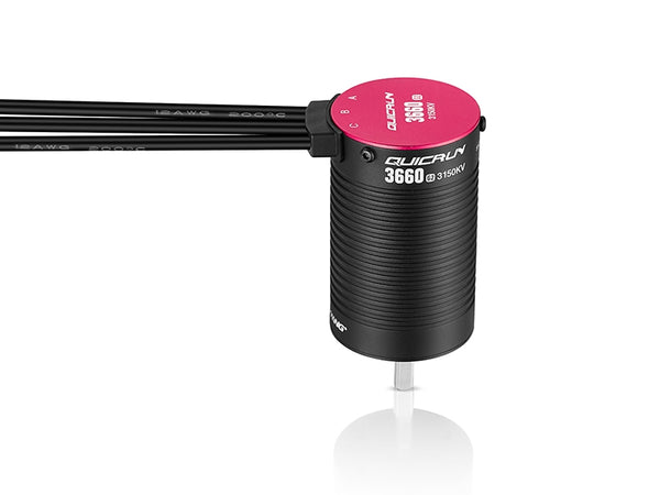 Hobbywing QUICRUN 3652SL 4000KV BLACK G2 Brushless Motor