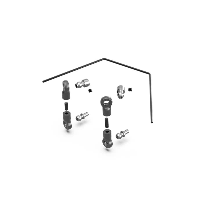 Rlaarlo Rear Narrow Sway Bar Set for 1:10 On-Road Cars - Part Number R10034