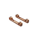 Rlaarlo Orange Alloy Front Arm Braces for 1:10 On-Road Cars - Part Number R10062