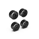 Rlaarlo Front and Rear Plastic Wheel Rim Set for 1:10 On-Road Cars - Part Number R10086
