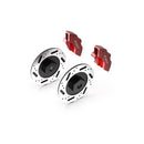 Rlaarlo Brake Disk and Caliper Set (Red) for 1:10 On-Road Cars - Part Number R10110