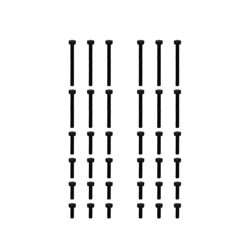 Rlaarlo Cap Head M3 Hex Screws Multipack - Part Number R11102