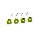 Rlaarlo Upgrade Wheel Hexes with Pins (4 Pack) - Part Number R11173