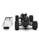 Rlaarlo Omni-Terminator Carbon 1:10 Scale Truck Rolling Chassis - (Clear Shell)