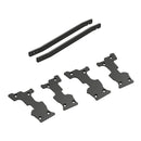 Rlaarlo Upgrade Carbon Fibre Upper Deck & Suspension Set Arm - Part Number RZ060