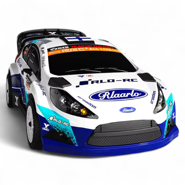 Rlaarlo XTS F10 Carbon Brushless 1:10 Scale Rally Car - White (3S LiPo Version)
