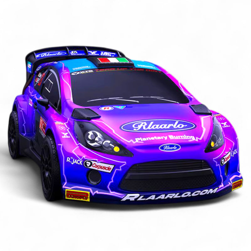 Rlaarlo XTS F10 Carbon Brushless 1:10 Scale Rally Car - Purple (3S LiPo Version)
