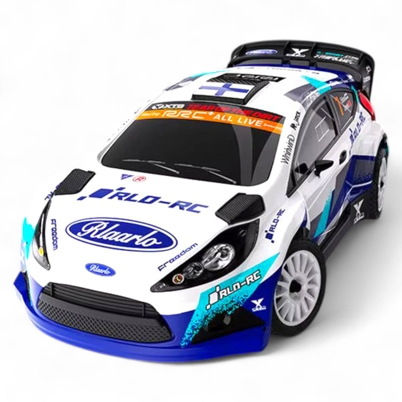 Rlaarlo XTS F10 Carbon Brushless 1:10 Scale Rally Car - White (3S LiPo Version)