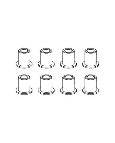 MJX Hyper Go Replacement Bushing Set (8 Pack) - Part Number T70367