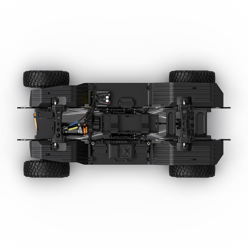 Rlaarlo TK07 PRO Brushless 1:7 Scale Crawler Truck - Green (2S-4S LiPo Version)