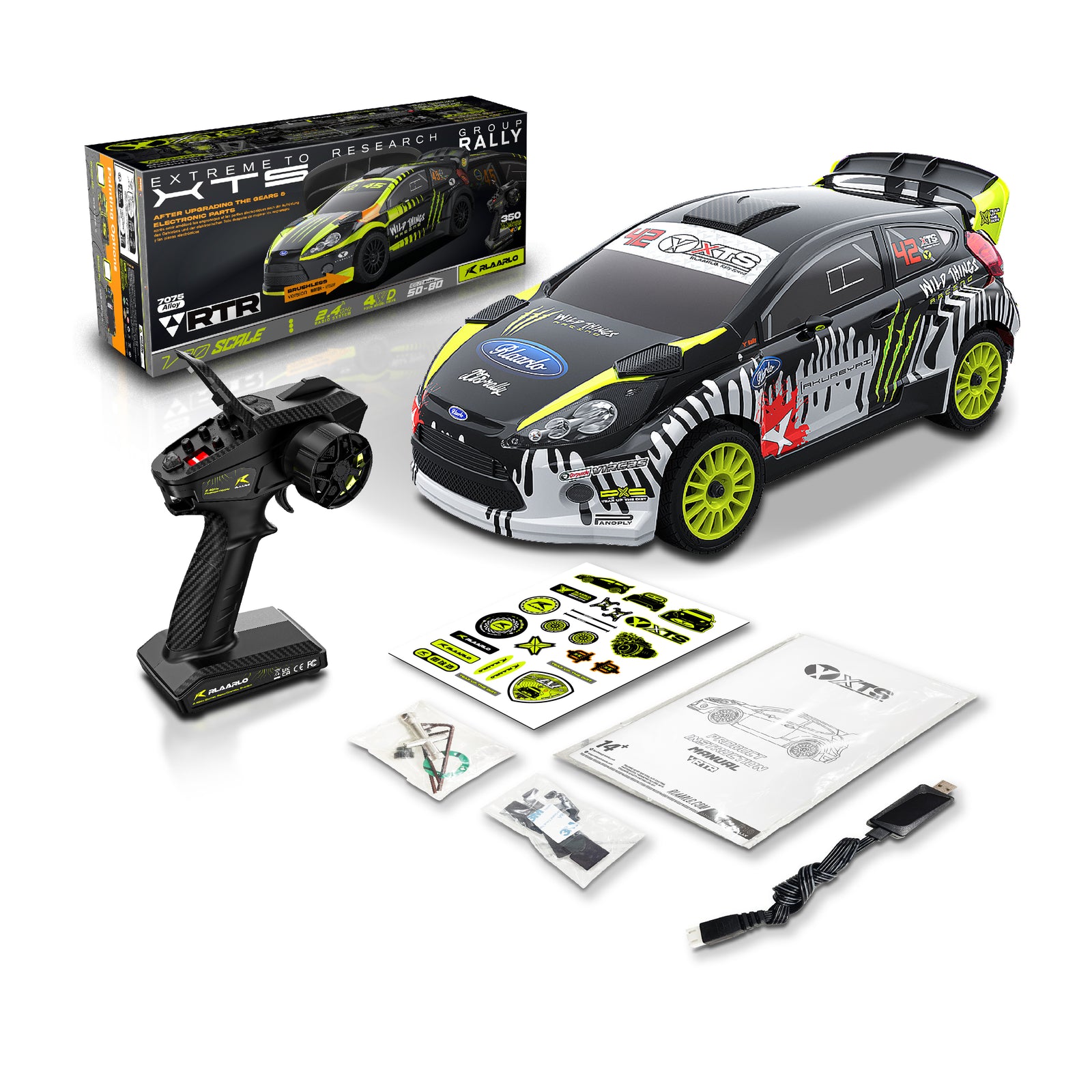 rc rally car 1 10