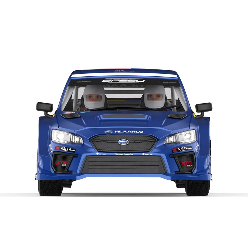 Rlaarlo XTS S10 Carbon Brushless 1:10 Scale Rally Car - Blue Subaru (3S LiPo Version)