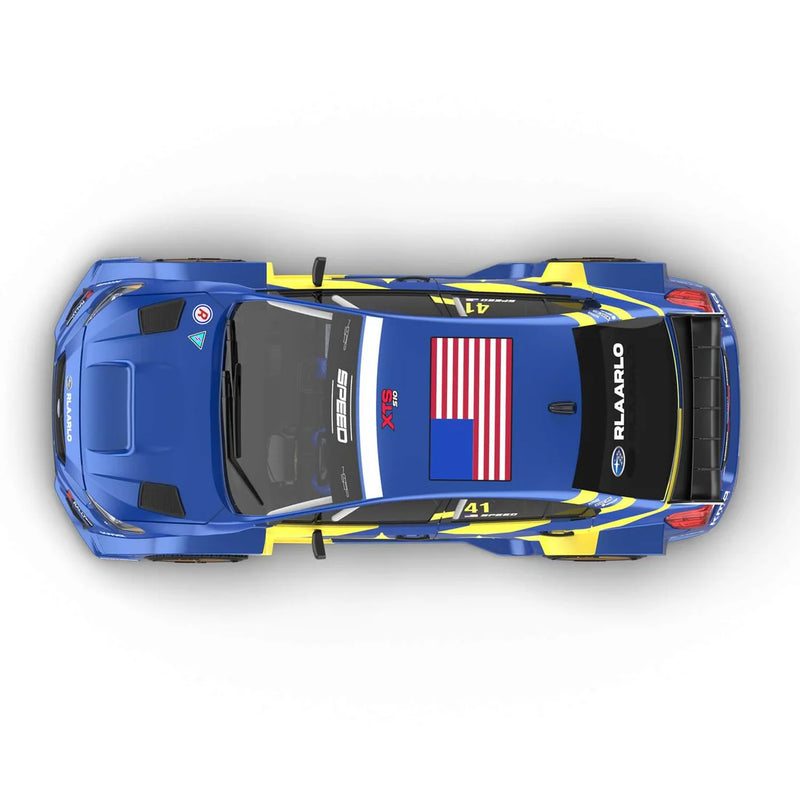 Rlaarlo XTS S10 Carbon Brushless 1:10 Scale Rally Car - Blue Subaru (3S LiPo Version)